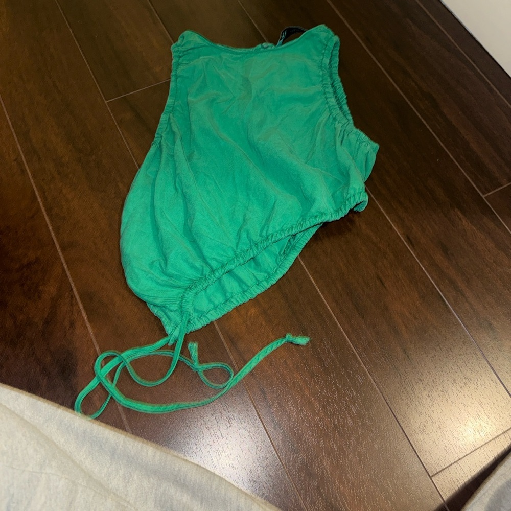 Green Kids One-Piece Swimsuit - Unbranded